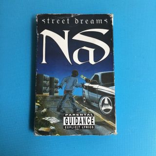 Nas - Street Dreams - Rare 1996 Cassette Tape Single