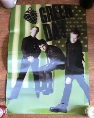 Green Day Rare Collectors Large 3d Poster 2005 Rock Pop Punk Memorabilia