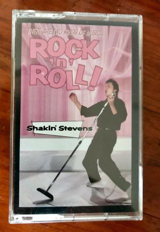 Shakin Stevens Cassette Two Kinds Of Music.  Rock’n’roll Rare French Eurostar
