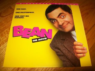Bean: The Movie Laserdisc Ld Widescreen Format Rare Mr.  Bean