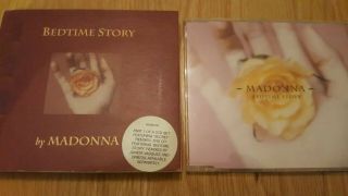 Rare Collectors 2 Part Cd Single 1995 Madonna Bedtime Story Cd