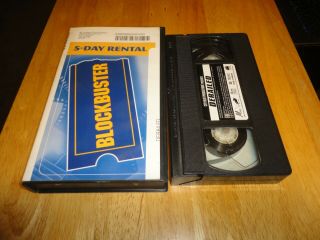 Derailed (vhs,  2002) Jean - Claude Van Damme Action - Rare Blockbuster Video Case