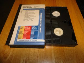 Derailed (VHS,  2002) Jean - Claude Van Damme Action - Rare Blockbuster Video Case 2