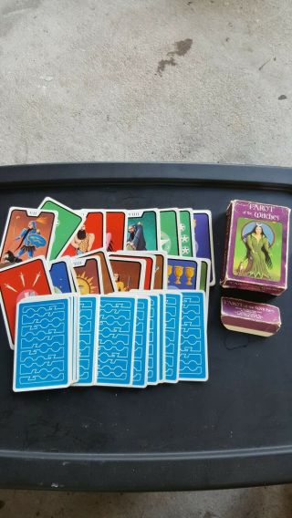 Tarot Of The Witches Agmuller Rare Htf Vintage 1973 James Bond 007