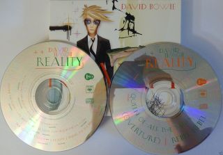 David Bowie - Reality (cd X2 2003 Limited Edition) Digipak Rare Oop Vg,  9/10