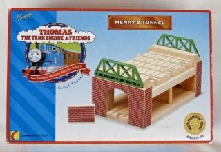 Thomas And Friends Wooden Train Track Henry’s Tunnel.  Ultra Rare.  HTF 6