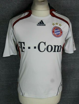 Vintage Bayern Munich Away Football Shirt 06 - 07 Adidas Youths Size Large Rare