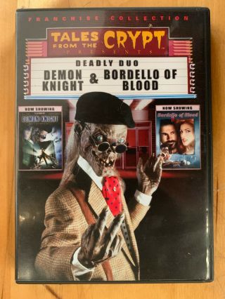 Tales From The Crypt Rare Us Dvd Double Feature Demon Knight Bordello Blood