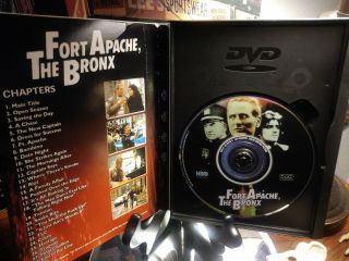 FORT APACHE,  THE BRONX DVD Paul Newman - Ed Asner - Snapcase - RARE OOP 3