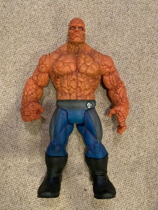 Rare And Unique Fantastic Four 26” Thing Figure By Toy Biz