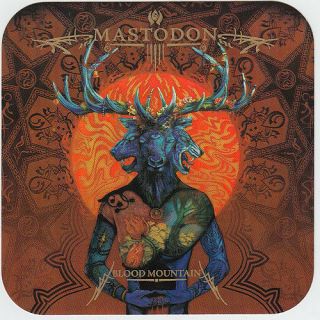 Mastodon Blood Mountain Rare Promo Sticker 
