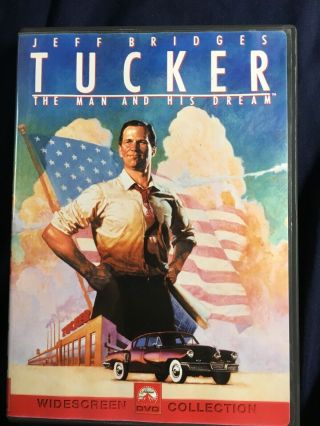 Tucker - The Man And His Dream Rare Dvd Detroit Auto Business 