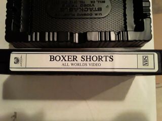 Boxing Shorts vhs rare cult 80 ' s vintage gay sleaze Rick Boxer big box 3