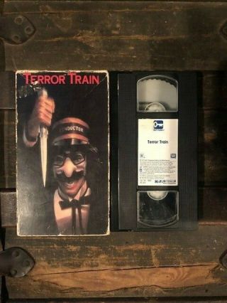Terror Train - Vhs Rare Htf Oop Slasher Vintage Cult - Jamie Lee Curtis