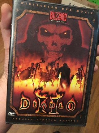 Diablo Ii 2 Widescreen Dvd Movie Special Limited Edition Rare