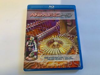 Animusic A Computer Animation Video Album Rare Oop Blu Ray Disc Region Ntsc