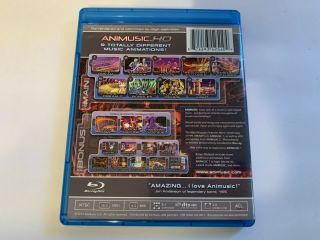 Animusic A Computer Animation Video Album RARE OOP Blu Ray disc Region NTSC 2