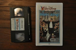 Walt Disney Home Video The Waltz King Vhs Very Rare Old White Clam Shell Case