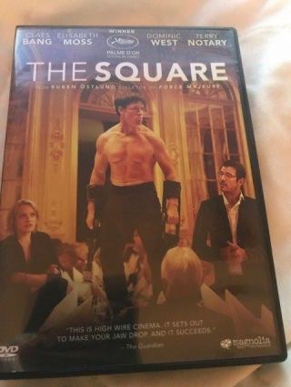 The Square (dvd,  2018) `free Check Out My Store 4 Rare Dvds Follow Us