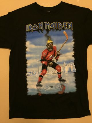 Iron Maiden Somewhere Back In Time Tour T Shirt Large Size - Very Rare