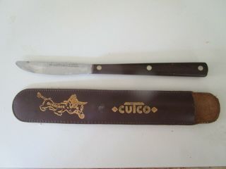 Very Rare Vintage Cutco Knife Plus Cutco Sherlock Sheath