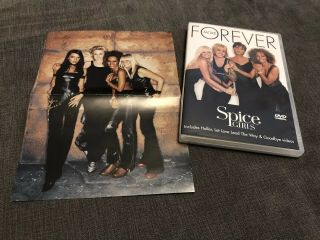 Spice Girls - Forever More - Dvd With Collectors Poster - Rare