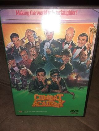 Combat Academy (dvd 1987) Rare 1986 Movie George Clooneys 1st Film