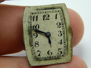 Vintage Antique Rare Frodsham Watch Co 17 jewel art deco watch movement Longines 2