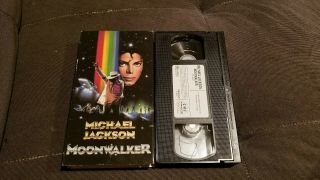 Michael Jackson - Moonwalker (vhs,  1988) Music Video Film Movie Rare