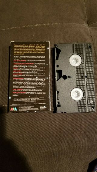Michael Jackson - Moonwalker (VHS,  1988) Music Video Film Movie RARE 2