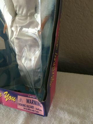 Rare Britney Spears Doll CD Lucky White Gown Performing For You 2000 6