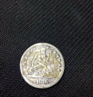 1876 Cc Rare Hard To Find Seated Liberty Half Dollar Coin 201