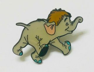 Rare Htf Disney The Jungle Book Hathi Junior Jr Baby Elephant Walking Pin Brooch