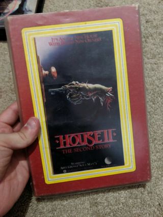 House 2 The Second Story - Rare Horror Cult Vhs Big Box Cut Box Erol 