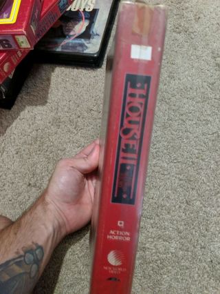 House 2 the Second Story - rare horror cult VHS big box cut box Erol ' s Video 2