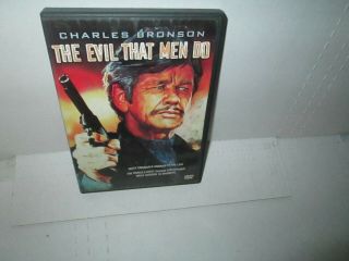 The Evil That Men Do Rare Dvd Charles Bronson 1983