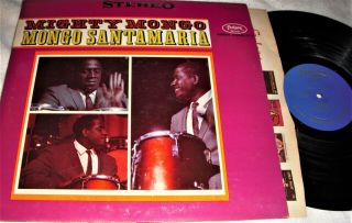 Mongo Santamaria Rare Stereo Version 1962 Lp Mighty Mongo On Fantasy