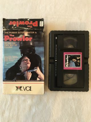 The Prowler - VHS - Big Box - Rare - OOP 5