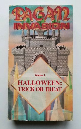 Halloween Trick Or Treat Vhs Pagan Invasion Rare Oop Documentary 1991