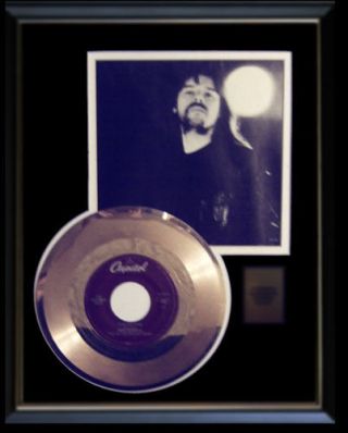 Bob Seger Gold Record Disc 45 Rpm Turn The Page Rare