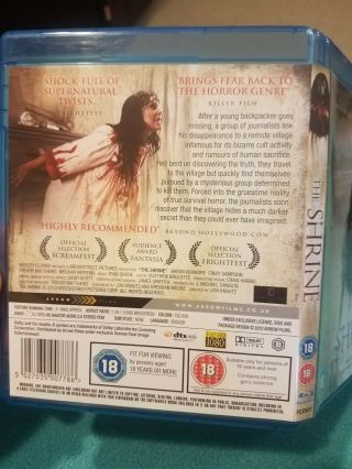 The Shrine (DVD,  2012) ARROW VIDEO REGION RARE OOP HORROR 3