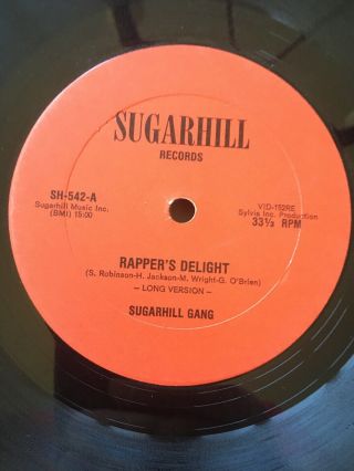 Sugarhill Gang " Rapper 