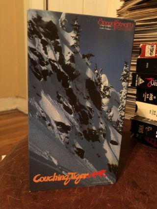 Couching Tiger Snowboard Vhs Rare Oop Extreme Sports Snowboarding Video