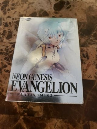 Very Good Neon Genesis Evangelion - Platinum: 02 (dvd,  2004) Rare Dvd Adv Films