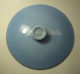 Vintage Rare Pyrex Delphite Blue Round Casserole Dish 728 Lid Cover Only