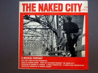 The Naked City – A Musical Portrait - Jazz Very Rare Nm Soundtrack Lp