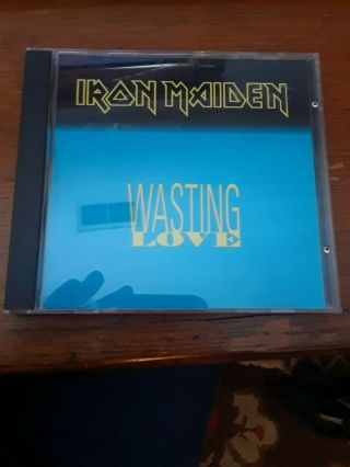 Iron Maiden Wasting Love Rare Promo Cd Single