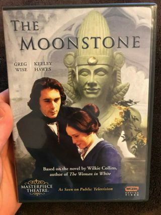 Moonstone (1996) Dvd Oop Rare (wgbh,  2005) Masterpiece Theatre Wise Hawes Bbc