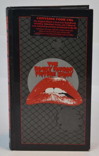 Rocky Horror Picture Show 4 Cd Set With 60 Page Book Rare Limited Edition 1993
