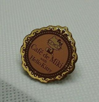 Sanrio Hello Kitty Japan Paris Miki Pin Vintage Rare